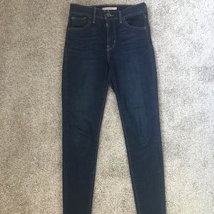 Levi’s 720 high rise super skinny jeans